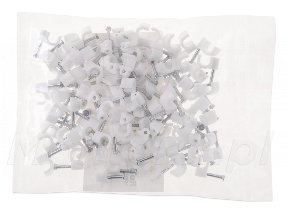 KN-5 - Uchwyty kablowe 5mm, opakowanie 100 szt.