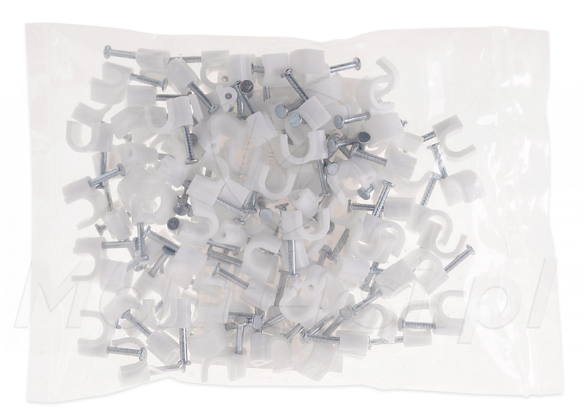 KN-6 - Uchwyty kablowe 6mm, opakowanie 100 szt.