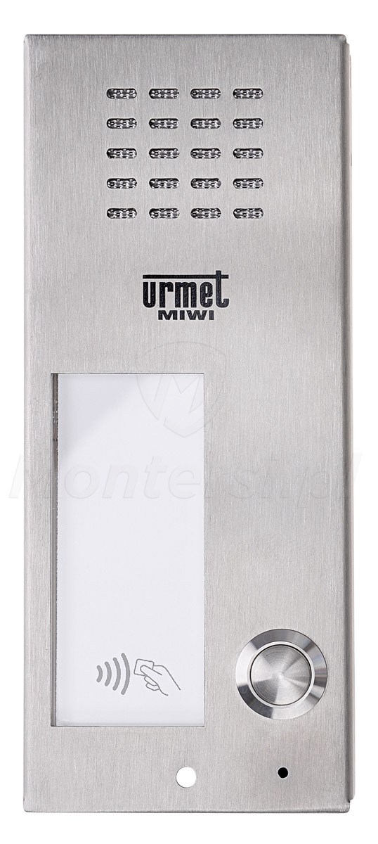 6025/PR1-RF - 1-abonentowy panel bramowy z czytnikiem RFID