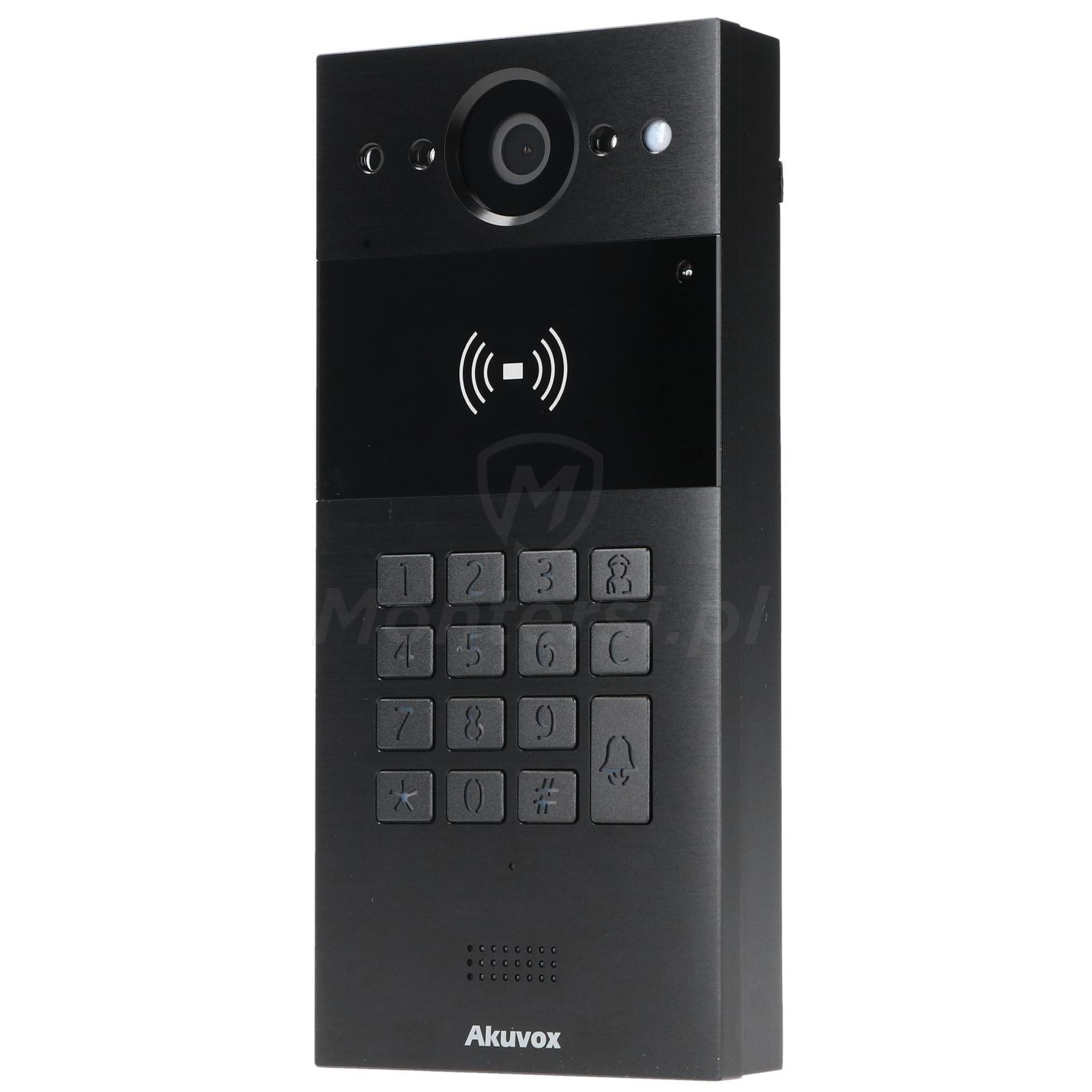 AKUVOX-R20K-BLACK - przód panelu 