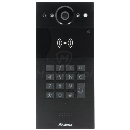 AKUVOX-R20K-BLACK - przód panelu 