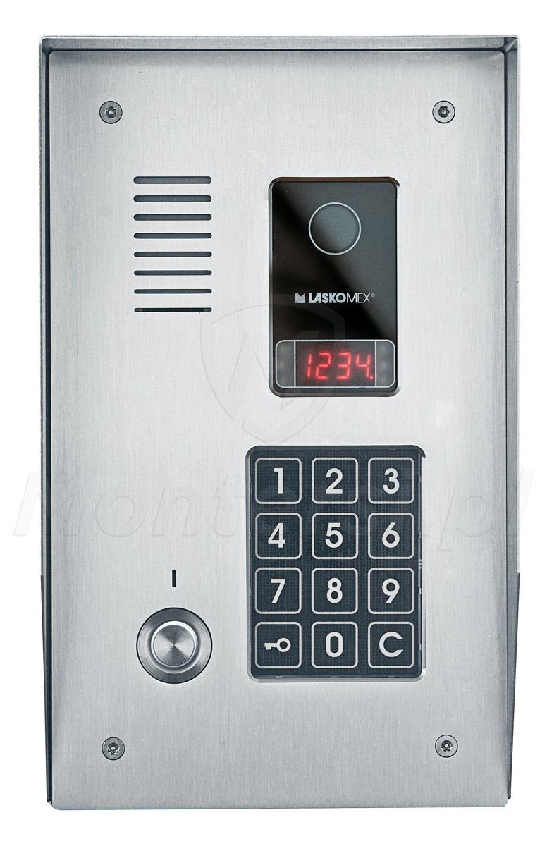 CP-2523TP INOX - Cyfrowy panel bramowy z czytnikiem DALLAS