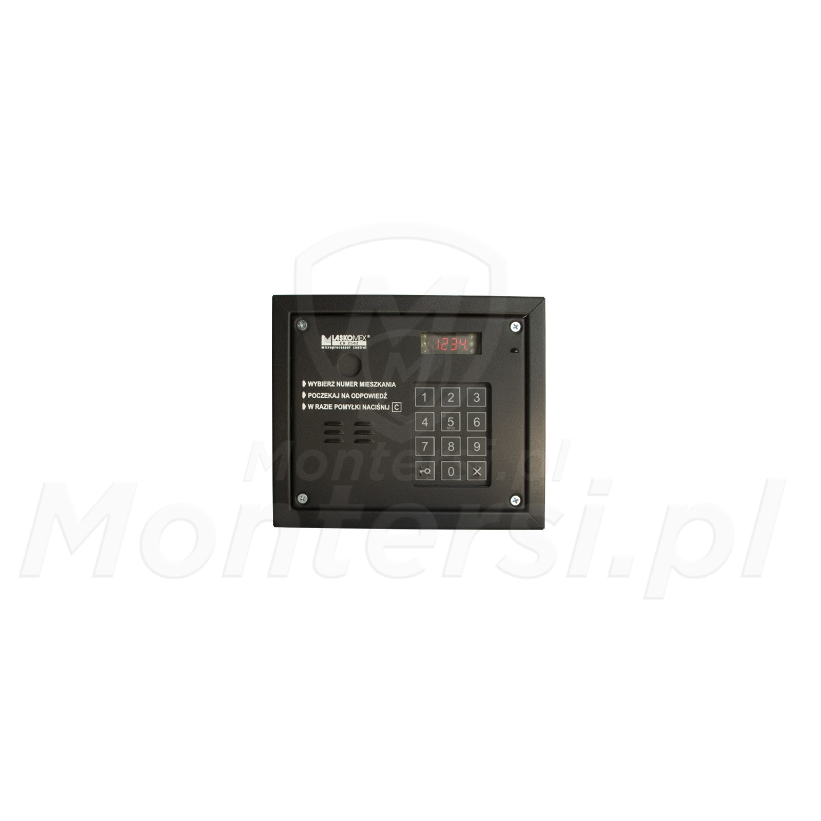 CP-2503MR - Cyfrowy panel bramowy z czytnikiem zbliżeniowym