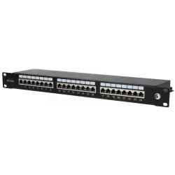 SX24-6-STP-BK - Patch panel...