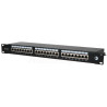 SX24-6-STP-BK - Patch panel Solarix