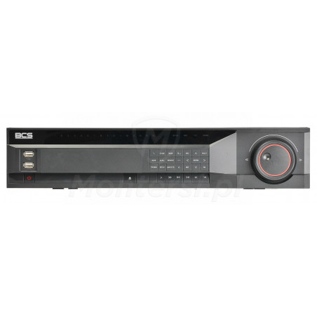 Front rejestratora IP BCS-NVR3208-4K-RR