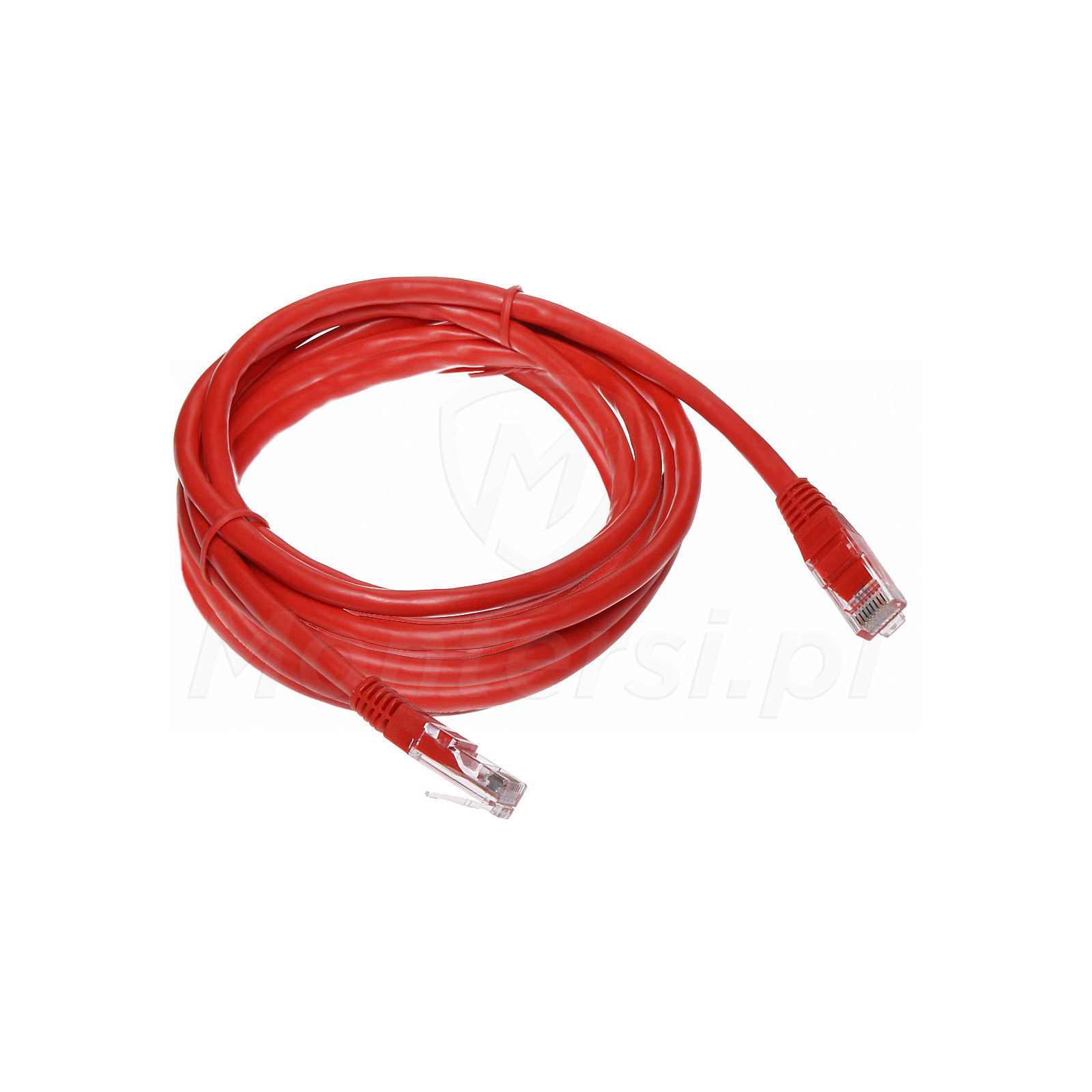 Czerwony patchcord UTP 5m