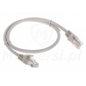 Szary patchcord UTP 0.5 m