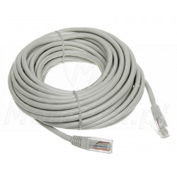 Szary patchcord UTP 10 m