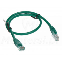 Zielony patchcord UTP 0.5 m