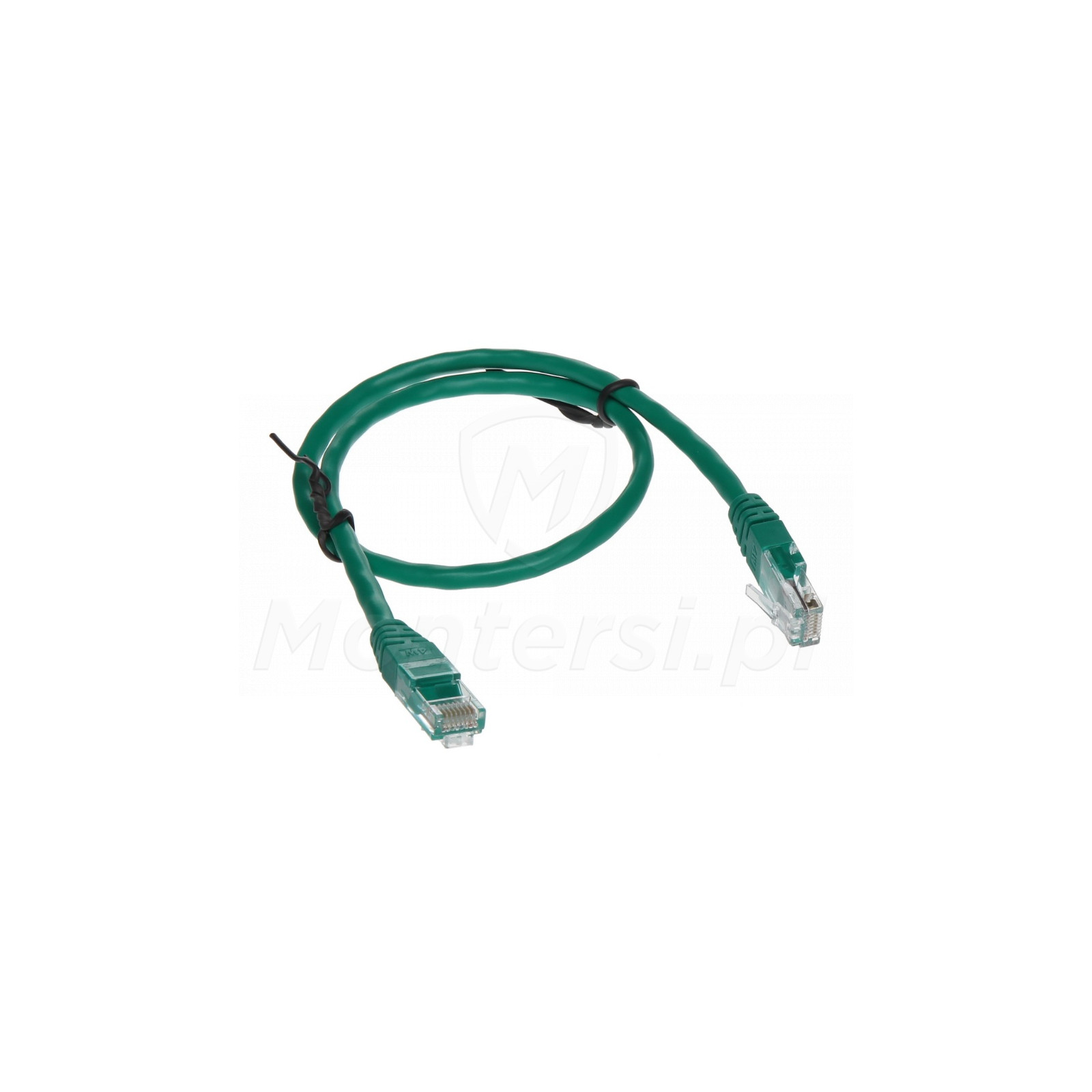 Zielony patchcord UTP 0.5 m