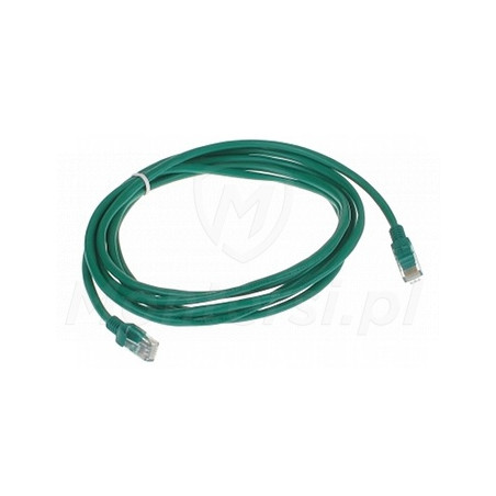 Zielony patchcord UTP 3 m