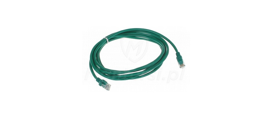 Zielony patchcord UTP 3 m