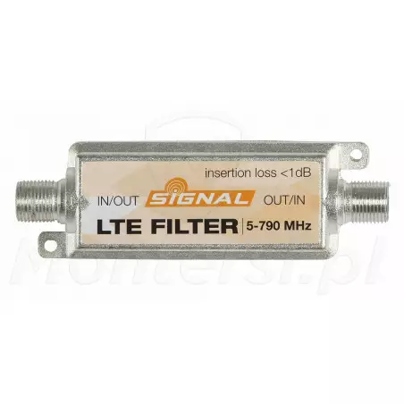 Front wewnętrznego filtra LTE