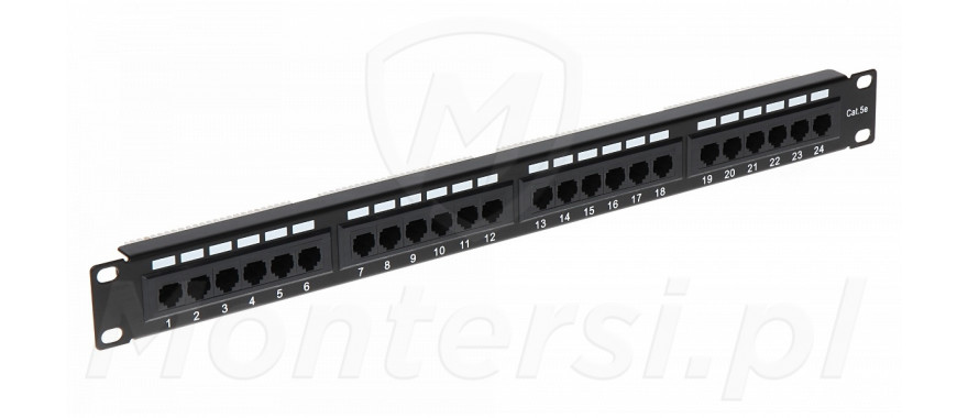 Patch panel PP-24/RJ RACK