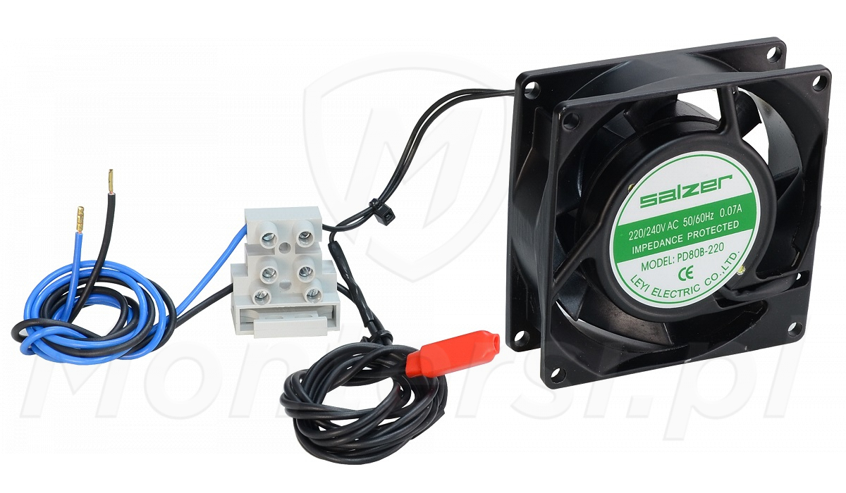 ARAW45 - Wentylator do obudowy typu ARAD