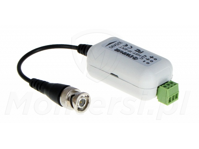 HST-1F-EXT - konwerter UTP na przewód koncentryczny HST-1F-EXT - konwerter UTP na przewód koncentryczny