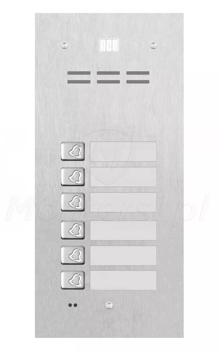 FAM-P-6NPACC - 6-abonentowy panel bramowy, RFID