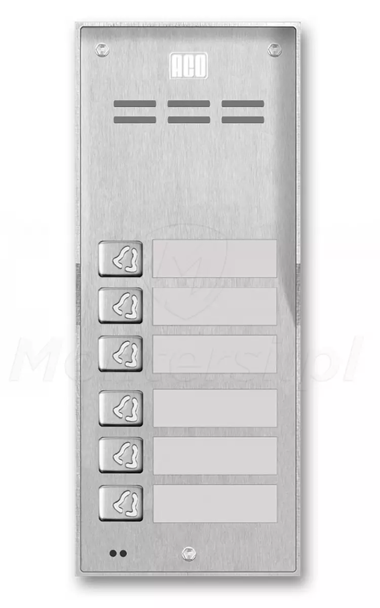 FAM-P-6NPACC NT - 6-abonentowy panel bramowy, RFID