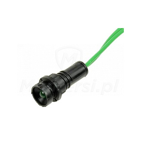 KLP3G/230V - Kontrolka diodowa zielona klosz 3 mm