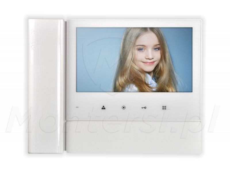 CDV-70N White - Monitor słuchawkowy 7" 230V