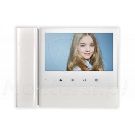 CDV-70N White - Monitor słuchawkowy 7\" 230V