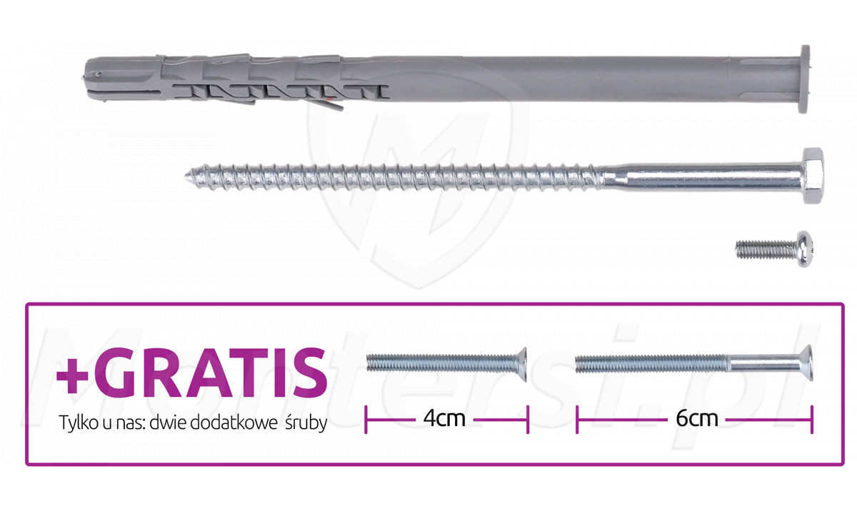 EBZ 12x260 M5 - kołek montażowy do elewacji Ebolt EBZ 12x260 M5 - kołek montażowy do elewacji Ebolt