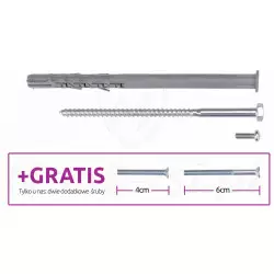 zestaw-EBZ 12X300 M5 - kołek montażowy do elewacji Ebolt z gwintem wewnętrznym