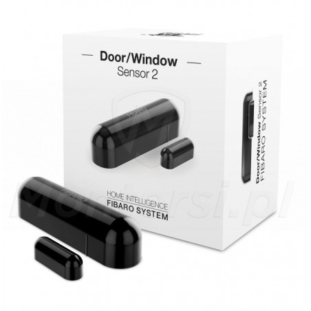 FGDW-002-3 - czarny door/window sensor 2 Fibaro