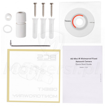 Akcesoria kamery megapikselowej BCS-TIP3401IR-E-IV