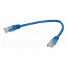 Niebieski patchcord UTP 0.25 m
