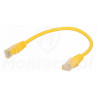 Żółty patchcord UTP 0.25 m Żółty patchcord UTP 0.25 m