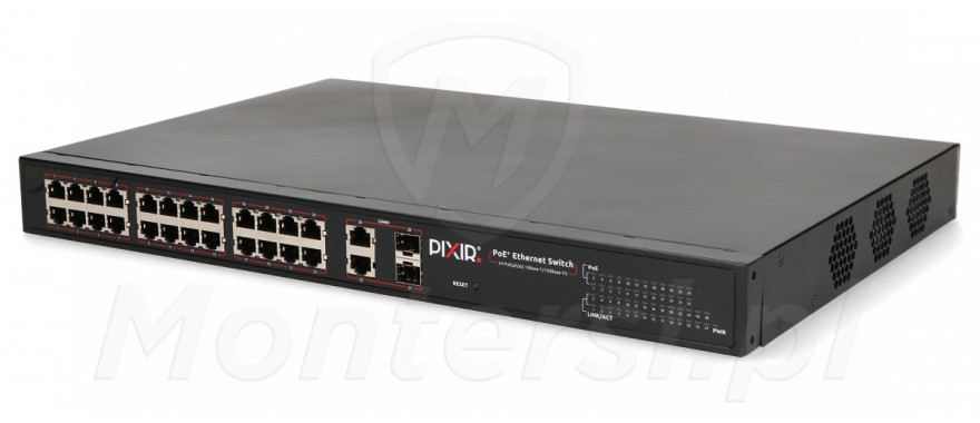 Switch PoE PIX-POE24AT-2GE-2SFP Switch PoE PIX-POE24AT-2GE-2SFP