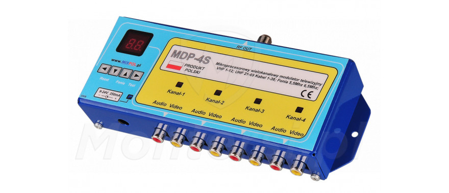 Modulator audio/wideo MDP-4S