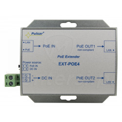 Front extendera PoE EXT-POE4