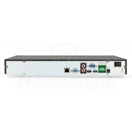 Tył rejestratora IP BCS-NVR1602-4K-III