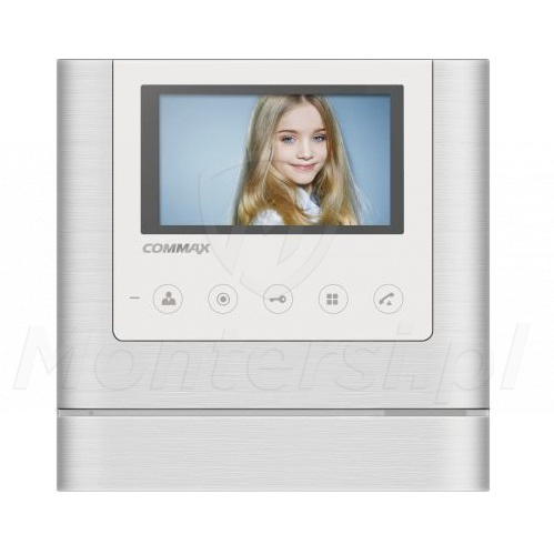 CDV-43M WHITE - Monitor głośnomówiący 4.3"