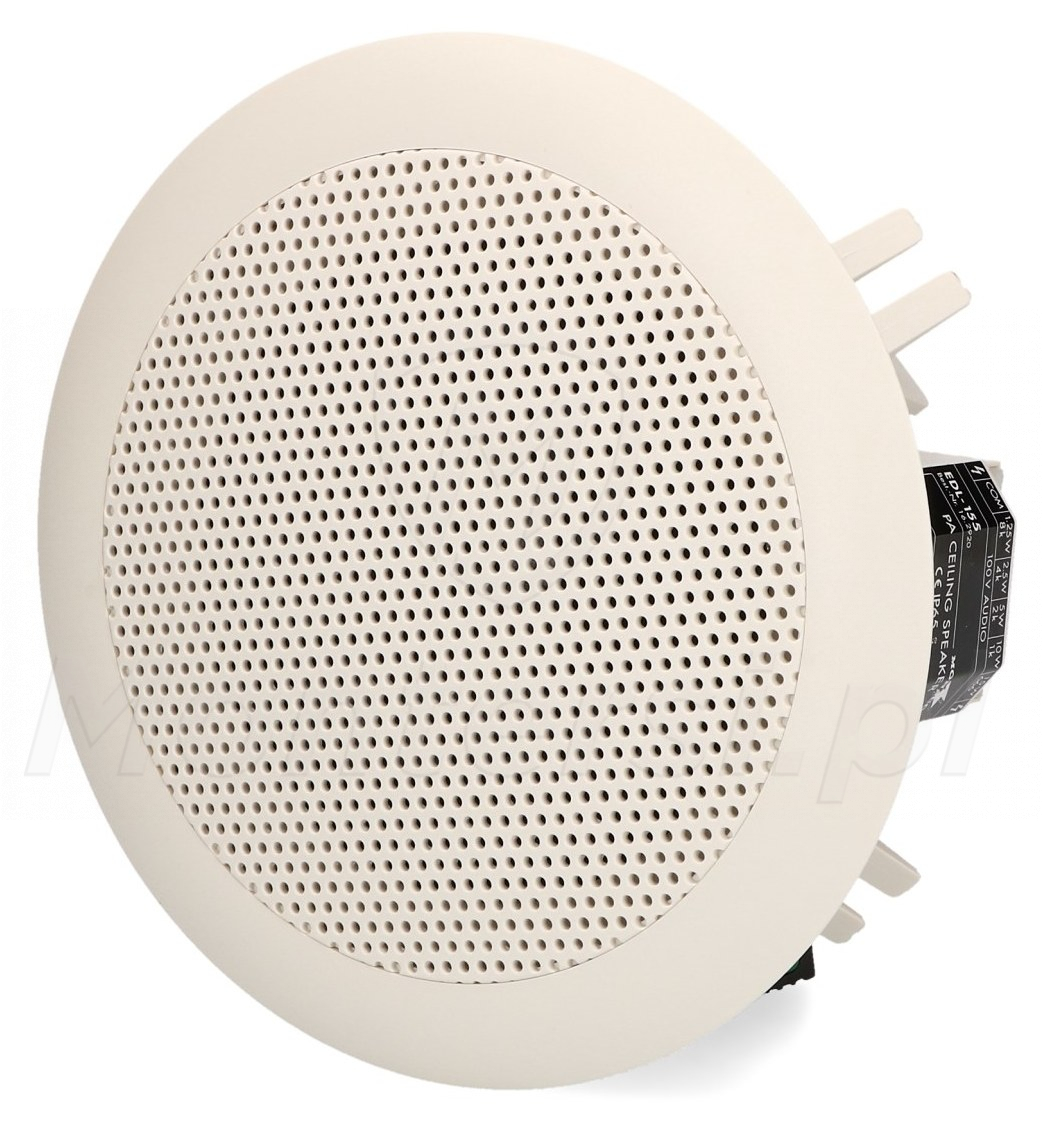 EDL-155 - Głośnik sufitowy, 100 V - 1.25/2.5/5/10/15 W, IP65, Wodooporny