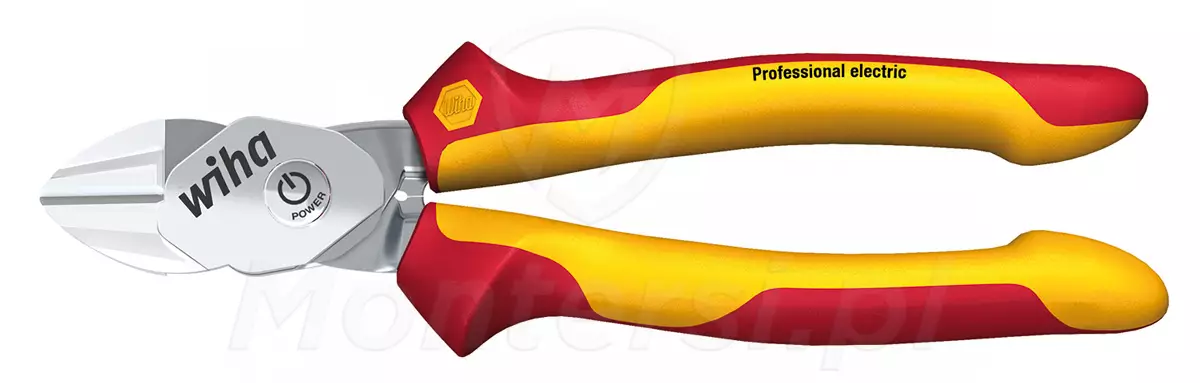 WIHA 38191 - Szczypce do cięcia bocznego BiCut Professional electric z DynamicJoint do pracy pod napięciem