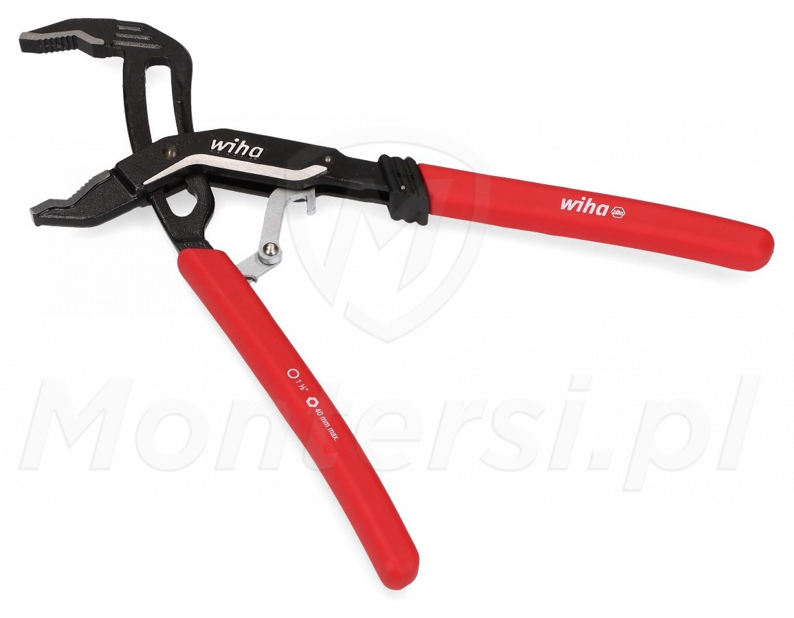 Pince Multiprise QuickFix Classic Automatique Wiha 250 Mm - Ouverture 40 Mm - 39091 - Outil Pro Robuste Et Ergonomique