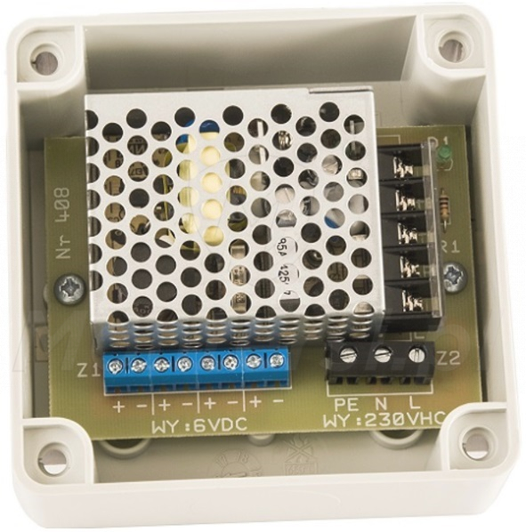 MZE-6 - Zasilacz systemu Cig-Arrete 110-240 V AC / 6 V DC MZE-6 - Zasilacz systemu Cig-Arrete 110-240 V AC / 6 V DC