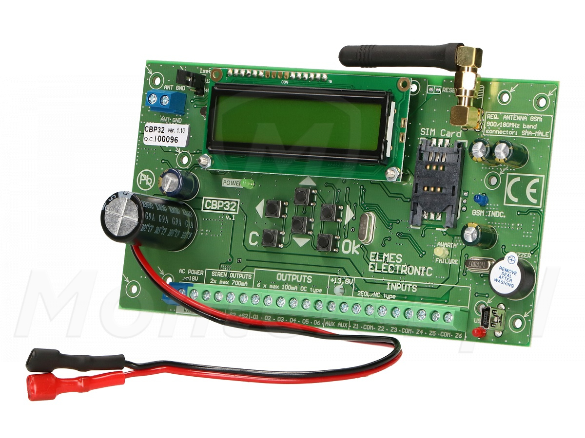 CBP32 - Centrala alarmowa