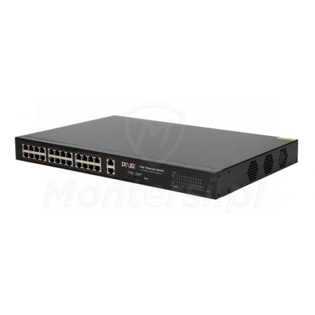 Switch PoE PIX-POE24AT-2GE