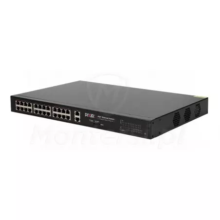 Switch PoE PIX-POE24AT-2GE
