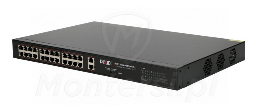 Switch PoE PIX-POE24AT-2GE