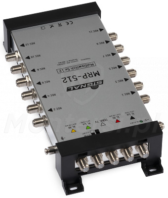 MRP-512 Multiswitch Signal 5/12 z pasywnym torem TV naziemnej MRP-512 Multiswitch Signal 5/12 z pasywnym torem TV naziemnej