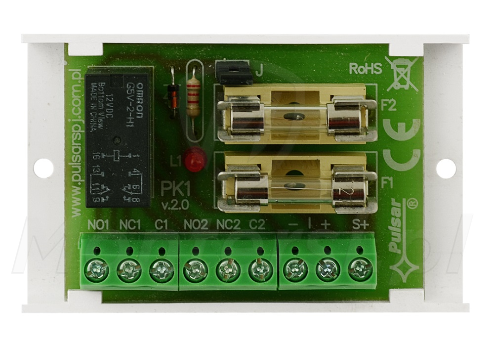 AWZ513 - Moduł przekaźnikowy PU1, 30V DC / 50V AC / 2 A