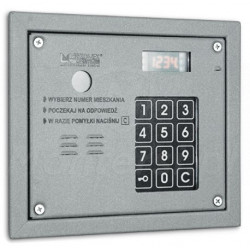 CP-2503R - Cyfrowy panel bramowy z czytnikiem zbliżeniowym srebrny