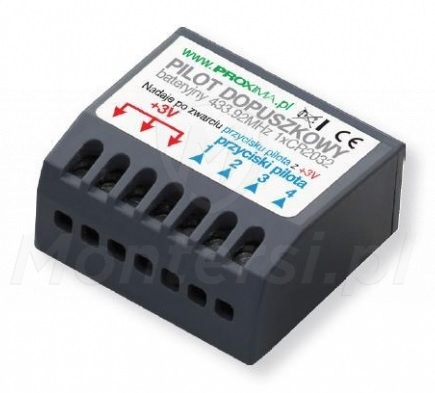 PDB - 4-kanałowy pilot przekaźnikowy - FAAC RC