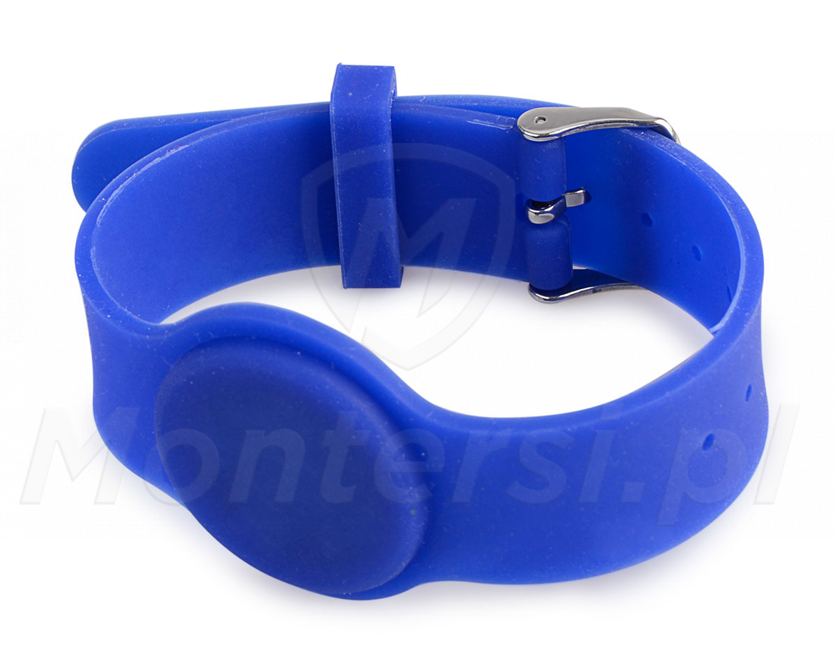 WH007 - Zegarek basenowy Mifare 13.56 MHz - Niebieski WH007 - Zegarek basenowy Mifare 13.56 MHz - Niebieski